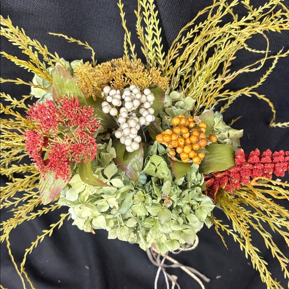 Dried hydrangea and faux Floral Bouquet - Picture 2 of 5